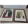 Image 1 : 2 Framed Royalty Pictures (1) 1939, (1) 1977, 24'' x 17 1/2'' 