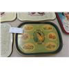 Image 5 : 8 Royalty Tin Trays 1930s & 1950s