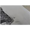 Image 7 : Wolf Print Hand Signed 32'' x 27'', Eagle Print Signed 19'' x 25'' 