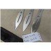 Image 4 : Set of 3 Smith&Wesson Bullseye Throwing Knives