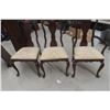 Image 7 : Gibbard Dining Room Table 42'' Diam. , (3) 16'' Leafs & 6 Chairs 