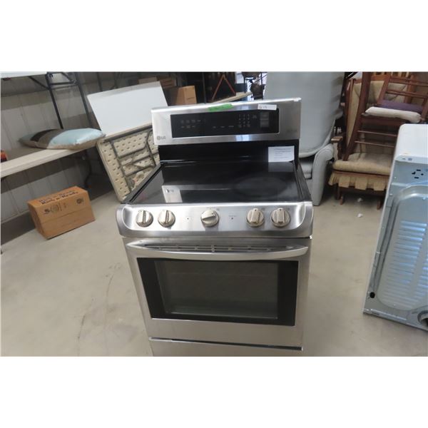 LG Stainless Stove Convection Bake, Roast, Bread Proof, Easy 