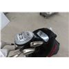 Image 3 : 9 Right Handed Golf Clubs with Bag & Cart