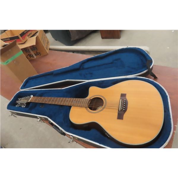 Peavey Model SJ 6012 CE 12-String Acoustic Electric Guitar 