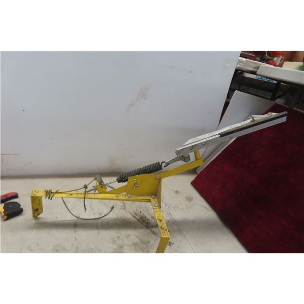 Spring Clay Pigeon Toss Machine 