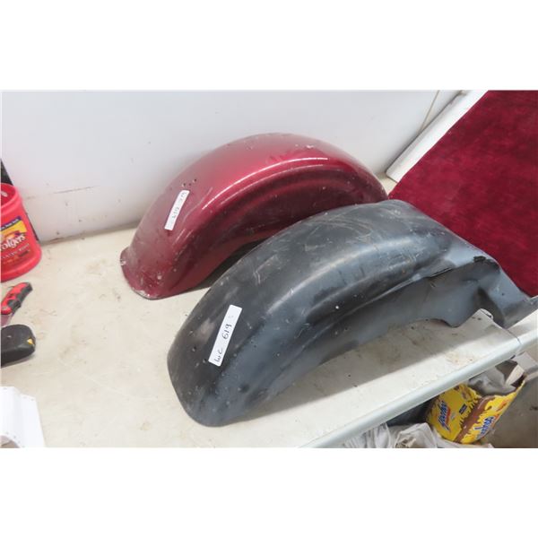 2 Motorcycle Fenders 