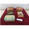 Image 1 : Assorted Vintage Tobacco Tins—World's Navy, Navy Cut, and Candy Tins