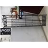 Image 5 : Two Decorative Metal Display Racks, 43" x 11" x 6" and 9" x 40" x 2"