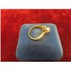 Image 2 : 10K Gold Diamond and Pearl Ring, Size 5, Total Weight 2.8 G