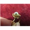 Image 5 : 10K Gold and Pearl Ring, Size 5, Total Weight 2.6 G