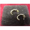 Image 2 : 10K Gold Stud-Style Earrings, Total Weight 1.2 G