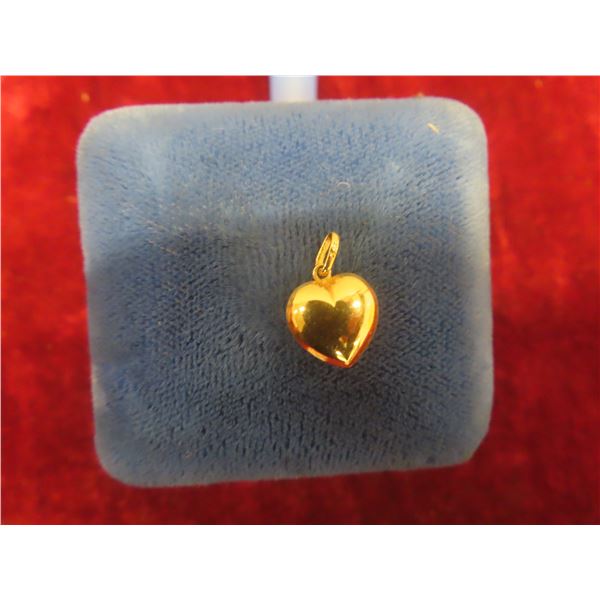 10K Gold Pendant, Total Weight 0.27 G