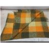 Image 5 : Vintage Glen Cree 100% Mohair Throw Blanket. Scotland Made