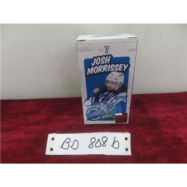Josh Morrissey Autographed Bobblehead