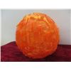 Image 5 : Vintage Spaghetti Chunk Lucite Orange Lamp Shade, 8" Diameter