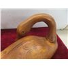 Image 15 : 2 Hand Carved Life Size Wood Ducks by Cheryl Trout