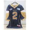 Image 1 : Vintage Winnipeg Blue Bombers Tovon Johnson Mens Large Reebok Jersey