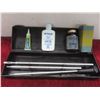 Image 3 : Vintage Stag Gun Cleaning Kit. Patches, Solvent in Org Box