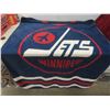 Image 9 : Winnipeg Jets Cozy Logo Blanket, Blake Wheeler Figure and More