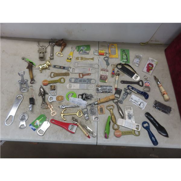 Assorted Vintage Bottle Openers, Lot
