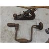 Image 7 : Antique Tool Lot: Plane, Wrenches, Yardsticks, Rulers, and More