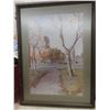 Image 4 : Vojtech Matousek, Winnipeg—Framed Large Prints, Vintage 1980s St. Boniface, 28" x 20.5"