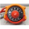 Image 6 : Vintage Northern Electric Rotary “Airplane” Telephone, 1970s Mid-Century Style