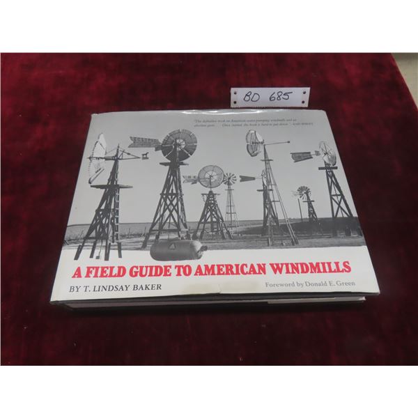Rare Vintage “A Field Guide to American Windmills,” Hardcover Book