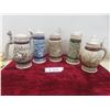 Image 1 : 5 Avon Collectible Steins