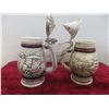Image 3 : 5 Avon Collectible Steins