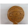 Image 5 : Carved Coyote Plaque by Eddie A., Squamish Nation '96, 6 Coasters and More