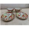 Image 9 : 32 Pieces Vintage Japanese Hand-Painted China