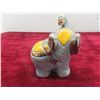Image 7 : Figurine 16" Tall, Ceramic Elephant & Porcelain Vase and More