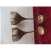 Image 3 : Brass Firewood Holder, Goblets, Candle Holders and More