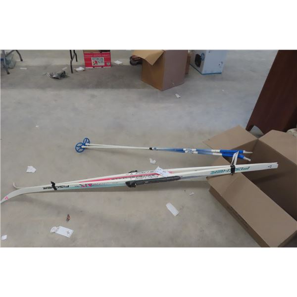 Fischer Skis With Poles