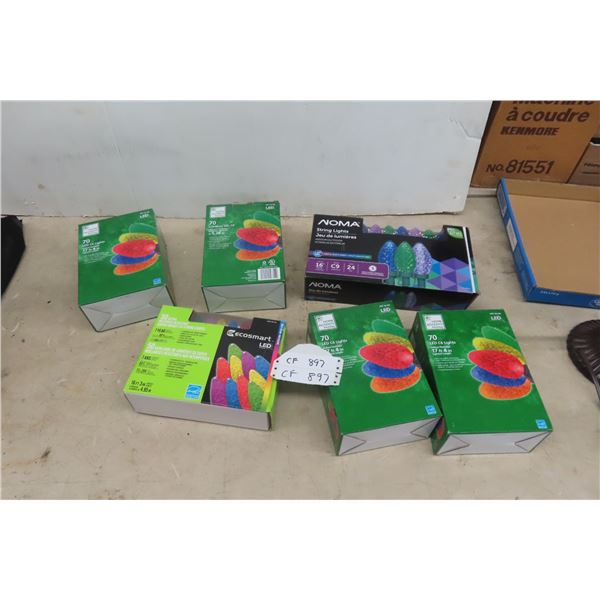 Six Boxes Mixed LED Christmas Lights