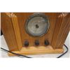 Image 3 : Electric Lamp; Modern Antique-Style Radio and Cassette Player