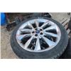 Image 2 : Set of 4 Ford Rims and Tires, 235/45R19 — Some Side Cracking Noted
