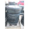 Set of 4 Nissan Rims and Tires, 225/55R18 - Fair Amount of Wear