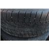 Image 5 : Set of 4 Nissan Rims and Tires, 225/55R18 - Fair Amount of Wear