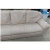Image 3 : Leather/Leather Style Couch Approximately 82" Long
