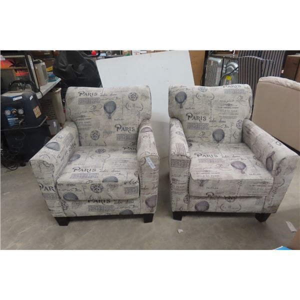 Pair of Living Room Matching Chairs