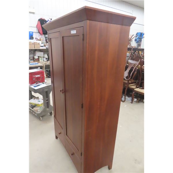 Armoire — 75" × 19" × 40"