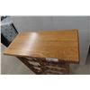 Image 3 : Oak Wine Rack — Holds 20 Bottles