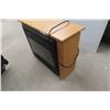 Image 4 : Heat Surge Electric Fireplace Heater in Oak Mantle — 23" x 32" x 11 1/2"