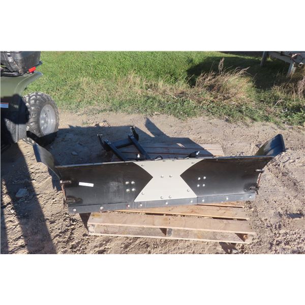 Kulpin ATV Plow Blade with Adjustable Wings