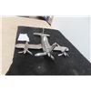 Image 2 : Vintage Chrome Airplane Display, 13" x 13"