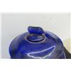 Image 2 : Cobalt Blue Pennant Peanut Jar — General Store Style