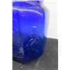 Image 4 : Cobalt Blue Pennant Peanut Jar — General Store Style