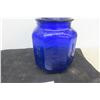 Image 6 : Cobalt Blue Pennant Peanut Jar — General Store Style
